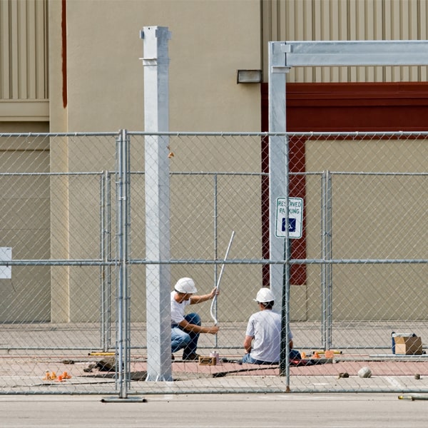 how much time can i lease the temporary fence for my construction site or event in Webster